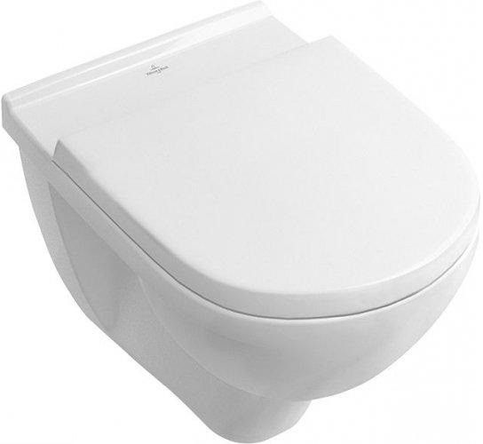 Туалет Villeroy&Boch ONOVO 360*560мм Rimless підвісний, кольору білий альпін