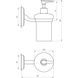 Тримач для рідкого мила Perfect sanitary appliances Globus Lux RM 1401 - 4