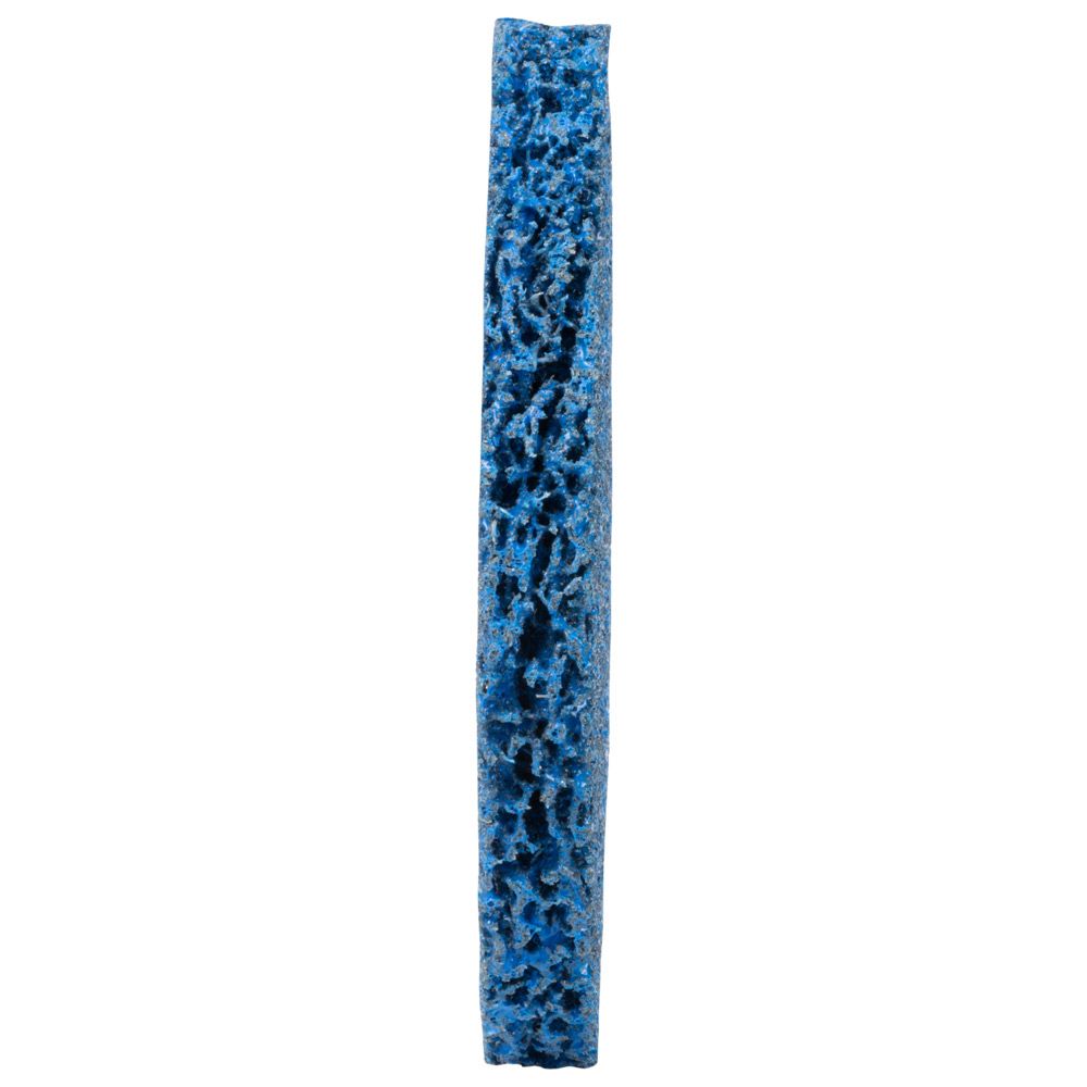 Круг Зачистной Из Нетканого Абразива (Коралл) Ø125Мм Без Держателя Синий Средняя Жесткость