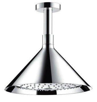 Верхний душ 240 2jet с потолочным креплением, хром Hansgrohe Axor Front