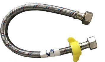 Шланг резиновый Solomon HS30 нержавейка 1/2"х1/2"вв 1,2 м
