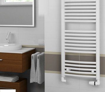 Рушникосушарка Korado Koralux Rondo Comfort кольор - білий 470*50*720
