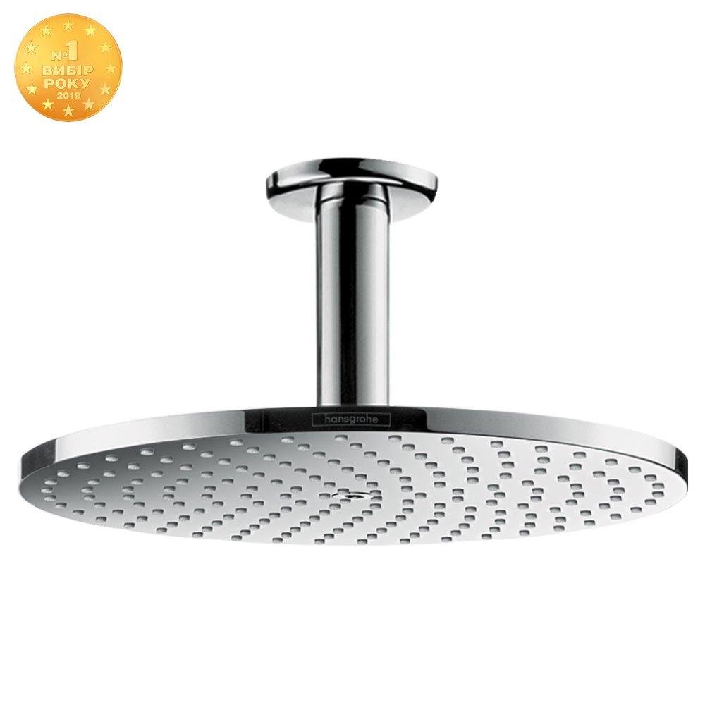 Верхній душ 240, 1jet PowderRain, зі стельовим з'єднувачем, хром Hansgrohe Raindance S