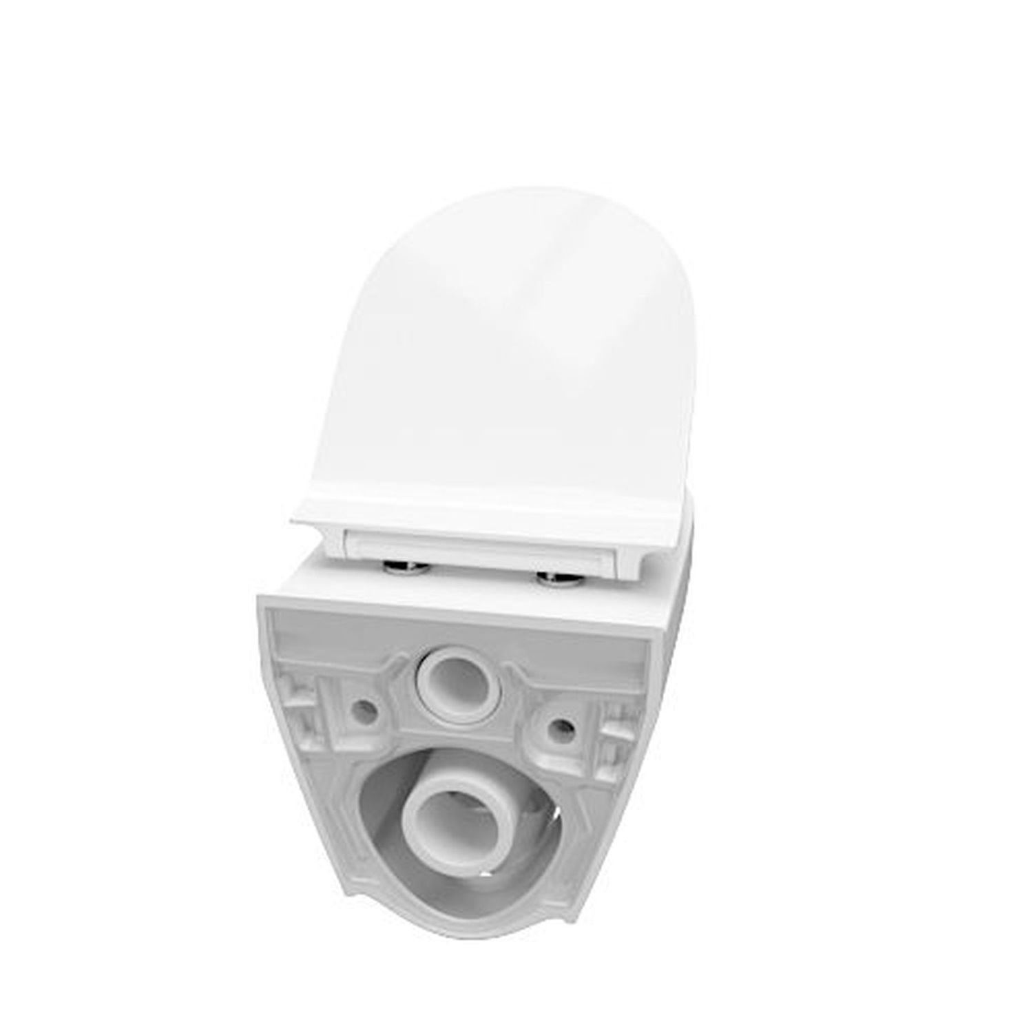 Унитаз подвесной Cersanit В216 CREA CLEAN ON OVAL CET с сиденьем дюропласт LIFT SLIM
