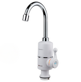 Кран-водонагрівач проточний S97 3.0Квт 0,4-5Бар для кухні Aquatica, гусак вухо на гайці (Nz-6B112W)