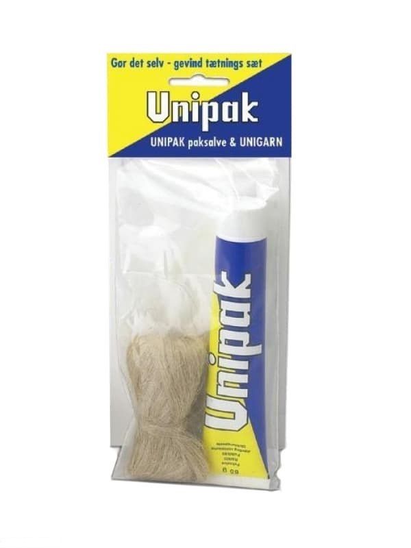 Набор Unipak "Сделай сам" (паста Multipak 50 г / лён сантехнический 13 г)
