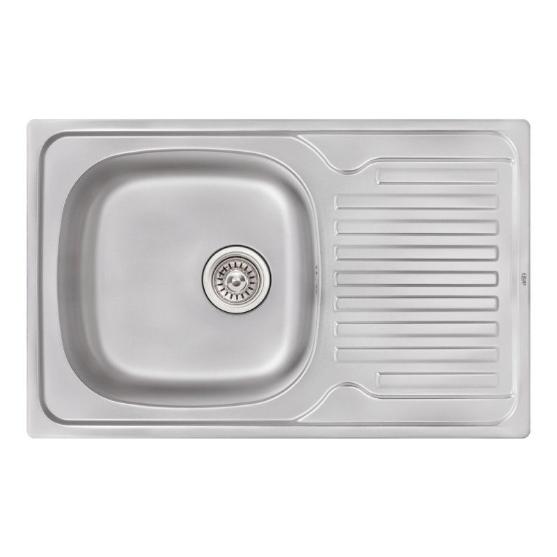 Кухонна мийка Qtap 7850 Сатин 0,8 мм (QT7850SAT08)