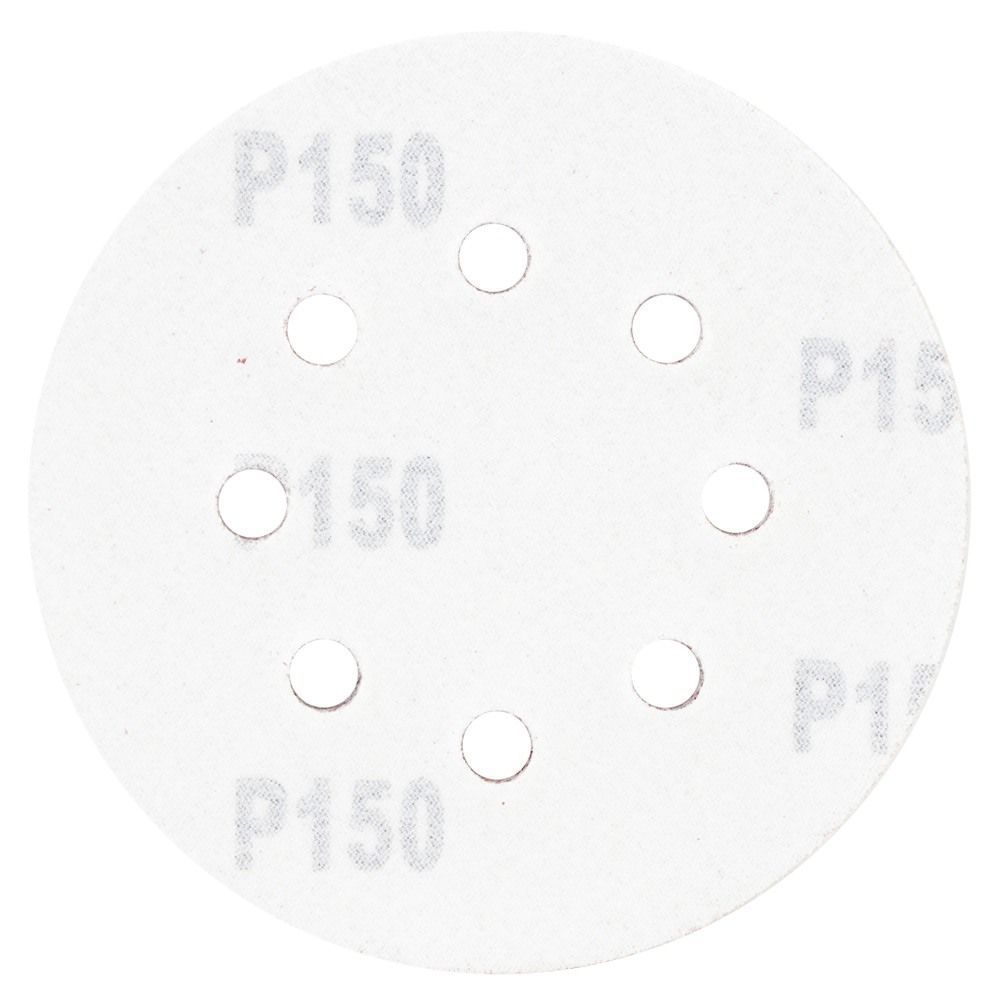 Шлифовальный Круг 8 Отверстий &Oslash;125Мм P150 (10Шт)