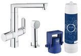 Смеситель для кухни, Grohe K7 однорычажный, с дополнительной лейкой