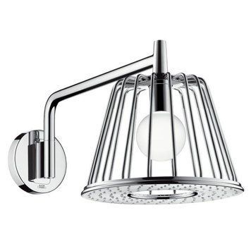 Душ верхний с лампой (чёрный хром) Hansgrohe Axor Lamp Shower