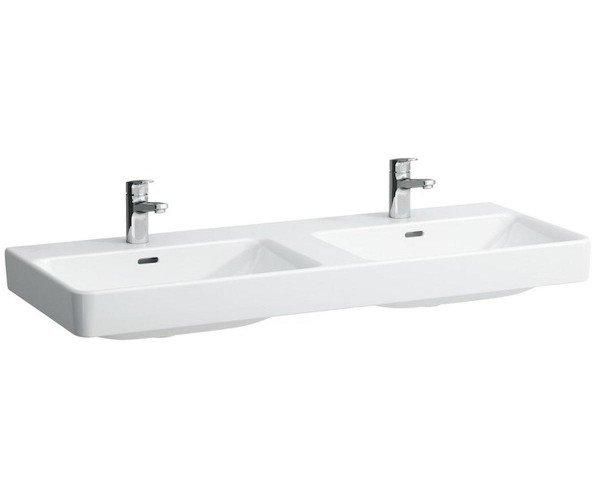 Раковина Laufen PRO S 1200*460*175мм, двойная, с одним отверстием под смеситель