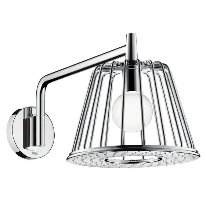 Верхній душ з лампою (чорний хром) Hansgrohe Axor Lamp Shower