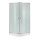 Набор Lidz душевая кабина Latwa SC90x90.SAT.LOW.FR, стекло Frost 4 мм + поддон Kupala - 1