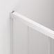 боковая стенка, 900 мм, стекло прозрачное, профиль белый матовый Sanswiss CAST0900907 WhiteLine CADURA - 2
