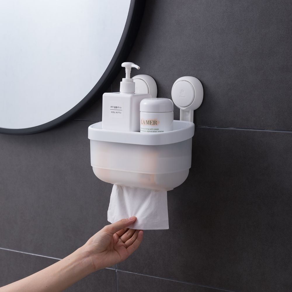 Тримач для туалетного паперу Aquatica на вакуумних присосках S42 219×193×151мм