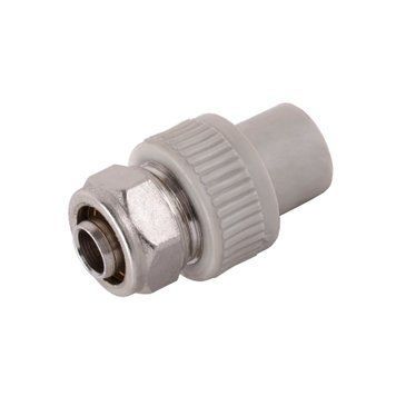 Муфта наружная резьба Kalde PPR под ключ ф20х1/2 * 16 для PE-X (внутренняя) 12094