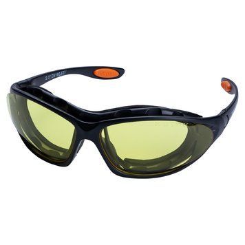 Набор Очки Защитные С Обтюратором И Сменными Дужками Super Zoom Anti-Scratch, Anti-Fog (Янтарь)