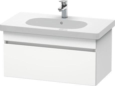 Тумбочка підвісна Duravit DURASTYLE 39,8*80*45,3см, 1 висувний ящик. включ. виріз під сифон, колір білий матовий (18)