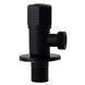 Кран угловой Professional 1/2&Prime;X1/2&Prime; NV-QP888 BLACK - 2