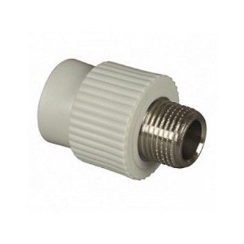 Муфта Hi-Therm с наружной резьбой 25*1/2 полипропилен