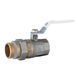 Кран шаровый прямой с американкой Q PROFESSIONAL QP003 PN40 1 1/4&Prime;